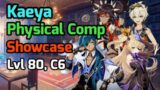 Kaeya Physical Comp Showcase | Genshin Impact
