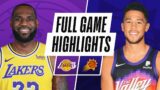 LAKERS at SUNS | FULL GAME HIGHLIGHTS | December 16, 2020
