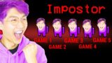 LANKYBOX Plays AMONG US But Justin Is IMPOSTOR EVERY TIME! (HILARIOUS CHALLENGE)