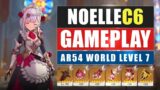 Level 90 Noelle C6 Main DPS | Genshin Impact 1.2 Gameplay
