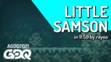 Little Samson by rayeo in 11:59 – Awesome Games Done Quick 2021 Online