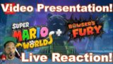Live Reaction! Nintendo Direct Mini! Super Mario 3D World Bowser's Fury Nintendo Switch.