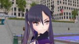 [MMD/Genshin Impact] Mona tries to tease Aether, but….