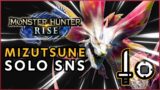 Monster Hunter Rise | Mizutsune | Sword and Shield Solo Gameplay