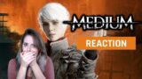 My reaction to The Medium Official Story Trailer | GAMEDAME REACTS