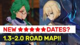 NEW 1.3-2.0 Road Map! Upcoming Events & Characters Speculations! | Genshin Impact