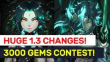 NEW 1.3 World Boss & HUGE Changes! NEW 3000 Gems Contest Event! | Genshin Impact