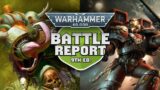 NEW Death Guard vs Blood Angels Warhammer 40k Battle Report – Codex First Impressions