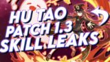NEW Genshin Impact Hu Tao Skill Leaks | First Look | Genshin Impact 1.3 Leaks & News