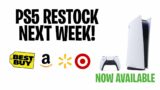 NEXT WEEK: PS5 RESTOCK DROP FOR BEST BUY, WALMART, TARGET, AND MORE! TODAYS LATEST NEWS UPDATE!