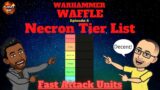 Necron Codex – Tier List – FAST ATTACK – 9th Edition – Warhammer 40k