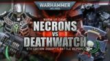 Necrons vs Deathwatch Warhammer 40K Battle Report 9th Edition 2000pts BATTLE OF THE SPEARS!