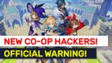 OFFICIAL MiHoYo Warning On NEW 1.2 Co-op Hackers! BEWARE New Scams! | Genshin Impact