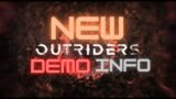 Outriders Good News!! And some Sad news..