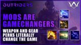 Outriders | Mods & Crafting LITERALLY Change The Game