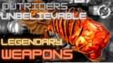 Outriders Must See Legendary Weapons! The detail!