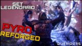 Outriders|Set legendario "Reforged" para Pyromancer, Bulky-Caster