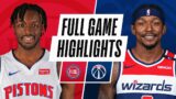 PISTONS at WIZARDS | FULL GAME HIGHLIGHTS | December 17, 2020