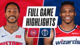 PISTONS at WIZARDS | FULL GAME HIGHLIGHTS | December 19, 2020