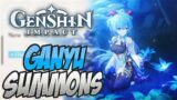 PLEASE DON'T GIVE ME ANOTHER DILUC! Ganyu Summons! Genshin Impact