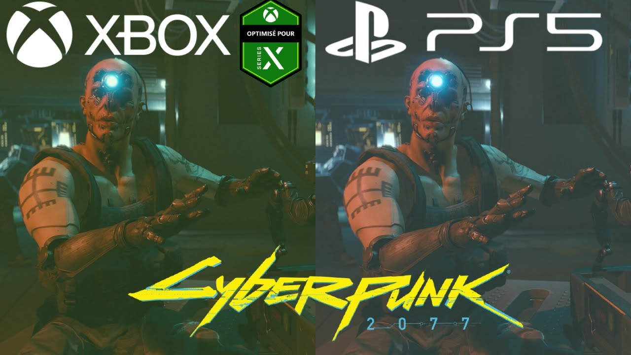 PS5 VS Xbox Series X CYBERPUNK 2077 graphic Comparison and gameplay