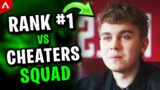 Pro Players Squad VS Squad Full Of Cheaters – Apex Legends Highlights