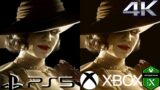 Ps5 vs xbox series x || RESIDENT EVIL 8  graphics comparison and gameplay