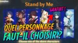QUEL PERSONNAGE CHOISIR ? – EVENT STAND BY ME | GENSHIN IMPACT