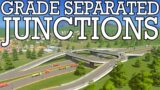 REAL HIGHWAY DESIGNER makes a Grade Separated Junction in Cities Skylines! Engitopia!
