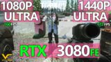RTX 3080 FE I9 9900K BENCHMARK – ESCAPE FROM TARKOV 2K ULTRA vs 1080P ULTRA