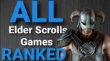 Ranking All The Elder Scrolls Games | 4 Years Of YouTube Anniversary Special