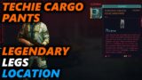 Reinforced Duolayer Techie Cargo Pants – Free Legendary Legs Item Location in Cyberpunk 2077