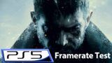 Resident Evil 8 Village DEMO | PS5 Framerate Test
