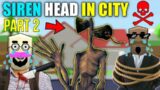 SIREN HEAD IN CITY | PART 2 | Sasti GTA V | Dude Theft Wars | Tecnoji Gamer