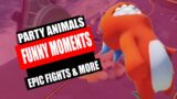 STRONGEST KNOCKOUT EVER! – Party Animals Funny moments
