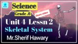 Science | Grade 6 |Locomotory system | Unit 4   Lesson 2 |1st Term