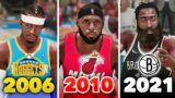Scoring With BIGGEST TRADE Every Year [2000 – 2021] (PS5 / XSX) | NBA 2K21 NEXT GEN Gameplay 4K
