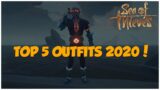 Sea Of Thieves – MY TOP 5 OUTFITS DECEMBER 2020