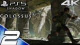 Shadow of The Colossus (PS5) – Gameplay Walkthrough Part 2 – Colossi 4-6 (4K 60FPS)