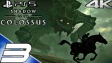 Shadow of The Colossus (PS5) – Gameplay Walkthrough Part 3 – Colossi 7-9 (4K 60FPS)