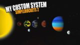 SimpleRockets 2 – My Custom System | Moon Mission