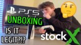 So… I Decided to Order a PS5 from StockX (UNBOXING/IS IT LEGIT?!?)