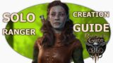 Solo Ranger Character Creation Guide for Baldur's Gate 3 EA Playthrough Part 0