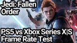 Star Wars Jedi: Fallen Order PS5 vs Xbox Series X|S Frame Rate Comparison