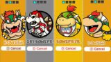 Super Mario 3D World – All Bowser Characters