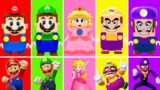 Super Mario 3D World – All LEGO Characters VS Normal Characters Comparison