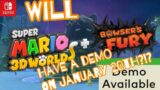 Super Mario 3D World Demo on Jan. 20th?!?