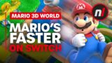 Super Mario 3D World Speed Comparison – Wii U vs Switch