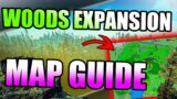 TARKOV WOODS EXPANSION MAP GUIDE + Woods 12.9 Map Download ( EFT Woods Expansion Explained)