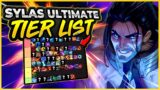 THE COMPLETE SYLAS ULTIMATE TIER LIST GUIDE! – League of Legends